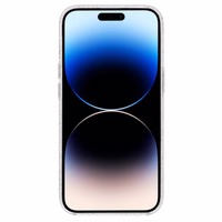 TEL PROTECT MagSilicone skaidrus dėklas telefonui Iphone 11 Pro Max su blizgučiais