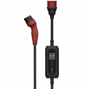 Elektromobilio nešiojamas įkroviklis Type 2 - CEE, 11kW, 6-16A, 3-fazis, 5m