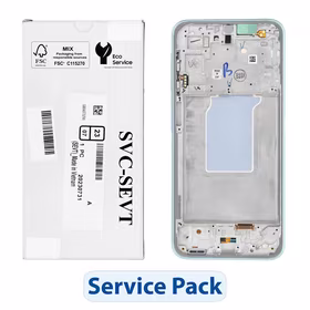 ServicePack LCD ekranas SAMSUNG A26 5G A266B žalias GH82-37049C