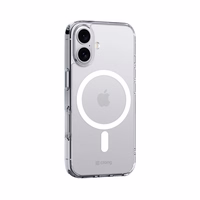 Crong Clear MAG Cover - iPhone 16 Plus MagSafe dėklas (Clear)