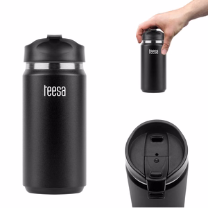 TEESA termopuodelis, 350 ml, juodas
