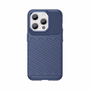 Armored iPhone 15 Pro Thunder dėklas - mėlynas