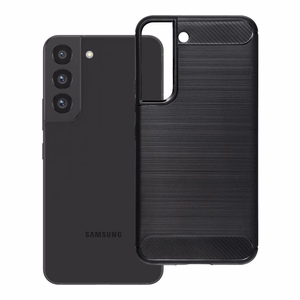 Dėklas SAMSUNG S22 Carbon 2.0 juodas