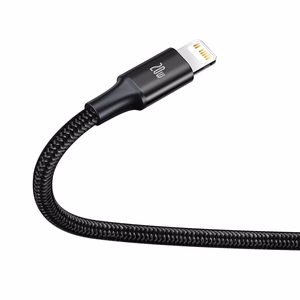 Baseus kabelis 3in1 Rapid PD USB-C - micro USB + Lightning + USB-C 1,5m juodas 20W