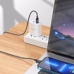 Kabelis USB A į Lightning Hoco 2,4A 2 m X89 juodas