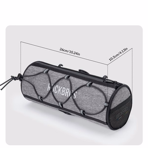 Rockbros TL002 ROAD TO SKY 1.5L Waterproof Handlebar Bike Bag - Gray