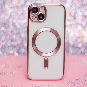 TFO Color Chrome Mag dėklas, skirtas iPhone 17 Pro Max 6,9″ / iPhone 18 Pro Max 6,9″ – rausvo aukso spalvos