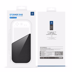 Krepšys Dux Ducis Handheld Storage Bag Nintendo Switch 2 juodas