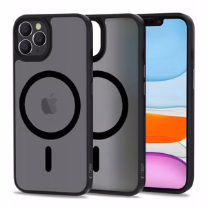 Tech-Protect MagMat MagSafe dėklas iPhone 11 Pro - matinė juoda
