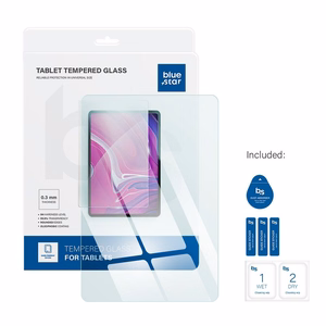 Apsauginis stiklas mėlynas - SAMSUNG Galaxy Tab А9+ 11" Wi-Fi SM-X210/X215