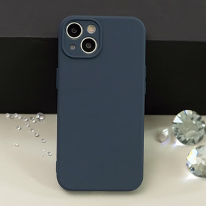 Silikoninis dėklas Xiaomi 17T Pro, tamsiai mėlynas