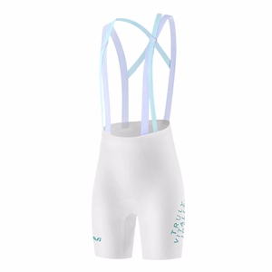 Rockbros YDDK017-1 TVI Women's Cycling Shorts with Bib and Pad Size M - White