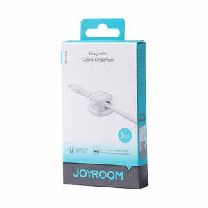 Magnetinis kabelių tvarkytuvas Joyroom JR-ZS368, 3 vnt. (baltas)