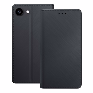 3mk Wallet dėklas-piniginė, skirtas iPhone 16e, juodas