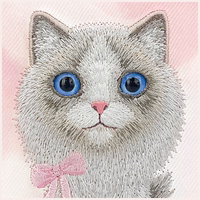 Nimmy Big Eyed Pet 2.0 Katės dėklas telefonui iPhone 17 - rožinė