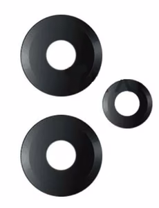 Xiaomi Redmi Note 12 Pro+ 5G kameros stikliukas Black (only lens 3pcs) ORG