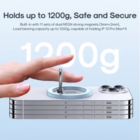 Joyroom "JR-Mag-M2"  mėlynas magnetinis žiedas / laikiklis