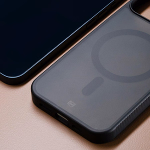 "3mk Smoke MagCase" dėklas "Samsung Galaxy A37" - pilkas permatomas