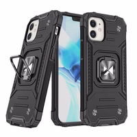 Wozinsky Ring Armor dėklas telefonui iPhone 14 juodas