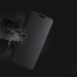 Dux Ducis Skin Pro dėklas telefonui su atvartu Realme Narzo 50A, juodas