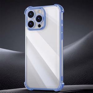 Anti Shock Chrome case for Samsung Galaxy A35 5G blue