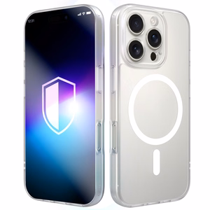 3mk Misty MagCase dėklas iPhone 16 Pro - baltas