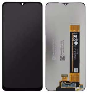 Ekranas Samsung A236 A23 5G su lietimui jautriu stikliuku Black ORG