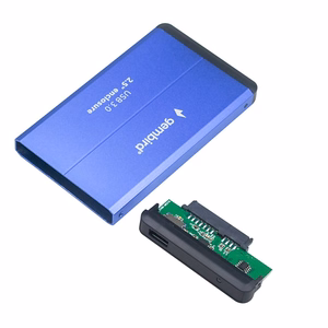 Gembird EE2-U3S-2-B disko korpusas 2.5" USB 3.0 HDD korpusas mėlynas