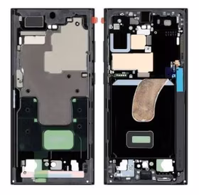 Vidinis korpusas Samsung S918 S23 Ultra Phantom Black originalus (service pack)