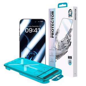Benks Tempered glass Glass Warrior HD for Iphone 15 Pro Max black