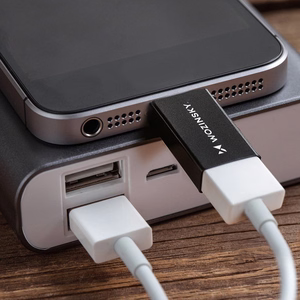 Wozinsky W10GY1S USB-C - USB-A 3.2 10Gb/s adapteris - juodas