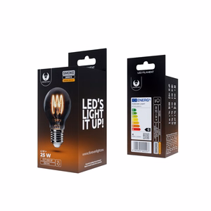LED Bulb Filamentas E27 A60 4W 230V 2000K 250lm SF smoked Forever Light