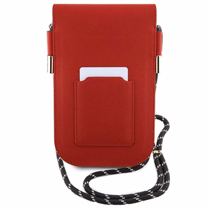 Hello Kitty Leather Hiding Kitty rankinė per petį – raudona