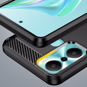 Karbono dėklas telefonui Infinix Hot 20 Play (m) - juodas