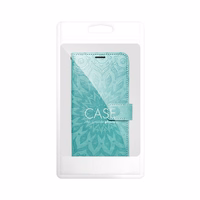 MEZZO knygos tipo dėklas telefonui XIAOMI Redmi 15C (173,16 x 81,07 x 8,2) su mandala, žalias