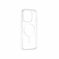 AmazingThing Minimal Mag dėklas su magnetiniu žiedu iPhone 16 Pro - skaidrus