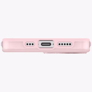 Uniq Clario Magclick įkrovimo dėklas telefonui iPhone 17 – rožinis