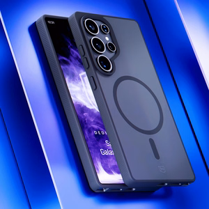 Чехол 3mk Smoke MagCase для Samsung Galaxy S25 Ultra - чёрный