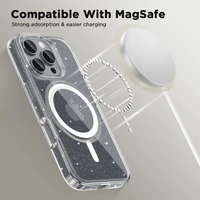 Tech-Protect FlexAir Hybrid Magnetinis dėklas telefonui iPhone 16 Pro - skaidrus