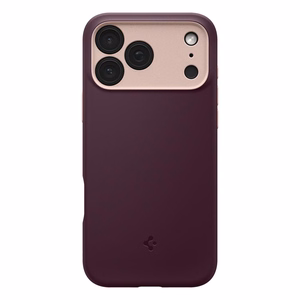 Spigen Nano Pop MagSafe  iPhone 18 Pro / 17 Pro dėklas, tamsios vyšnių spalvos