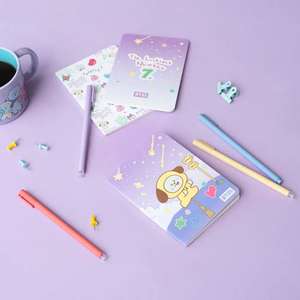 BT21 CHIMMY A6 užrašų knygelių rinkinys, 3 vnt.