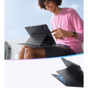 ESR Atverčiamas hibridinis dėklas iPad 10.9" 2020-2022 (4/5 gen.) / 11" 2024-2025 (6/7 gen.) - juodas