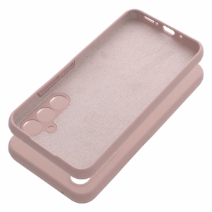 Silikoninis dėklas 2mm SAMSUNG A54 5G smėlio rožinis