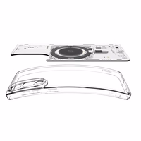 Spigen Ultra Hybrid Mag dėklas su MagSafe Samsung Galaxy S25 Edge su spauda - permatomas