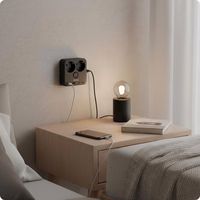 Huslog Power strip with phone laikiklis HUS1055