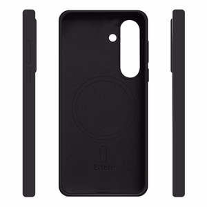 Etteri Silikoninis Mag dėklas for Samsung Galaxy S26 juodas