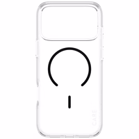 CARE by PanzerGlass Flagship Urban Explorer dėklas su juodu MagSafe iPhone 17 Pro Max - permatomas