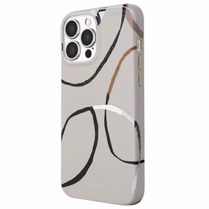Uniq Coehl Valley dėklas telefonui iPhone 13 Pro Max - smėlio