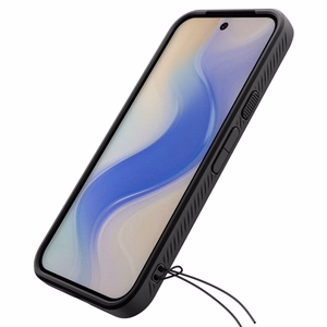 Spigen Liquid Air dėklas, skirtas Google Pixel 11 – spalva: matinė juoda