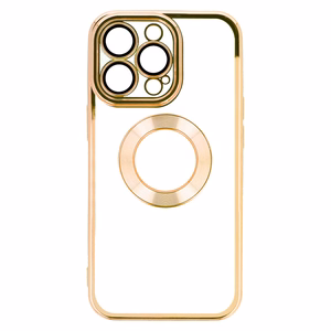 Dėklas telefonui Iphone 12 auksinis